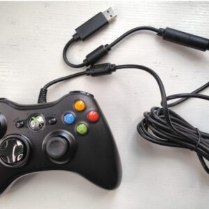 Control Xbox 360 Negro Alámbrico Original