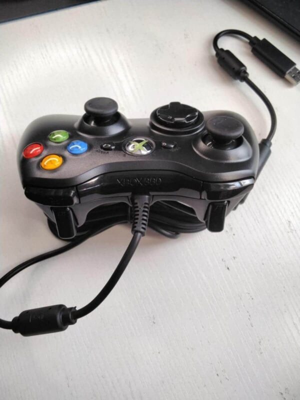 Control Xbox 360 Negro Alámbrico Original