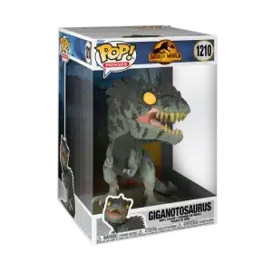 Funko Pop Jumbo: Jurassic World Dominion - Giganotosaurus 10 Pulgadas